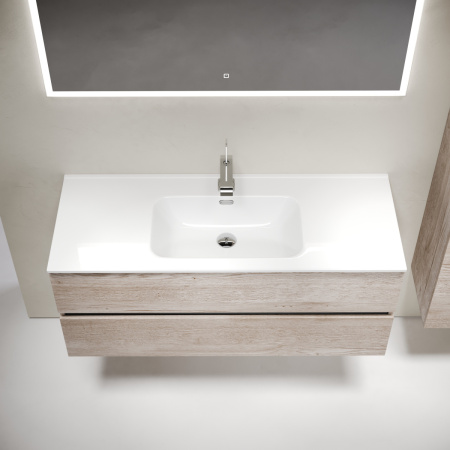 Тумба под раковину Sancos Urban UR120-1EG 120х50 подвесная цвет коричневый